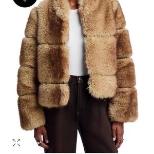 Apparis Faux Fur Teddy Jacket - Brown never worn.